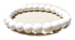 ホワイトオニキス数珠ブレスレット